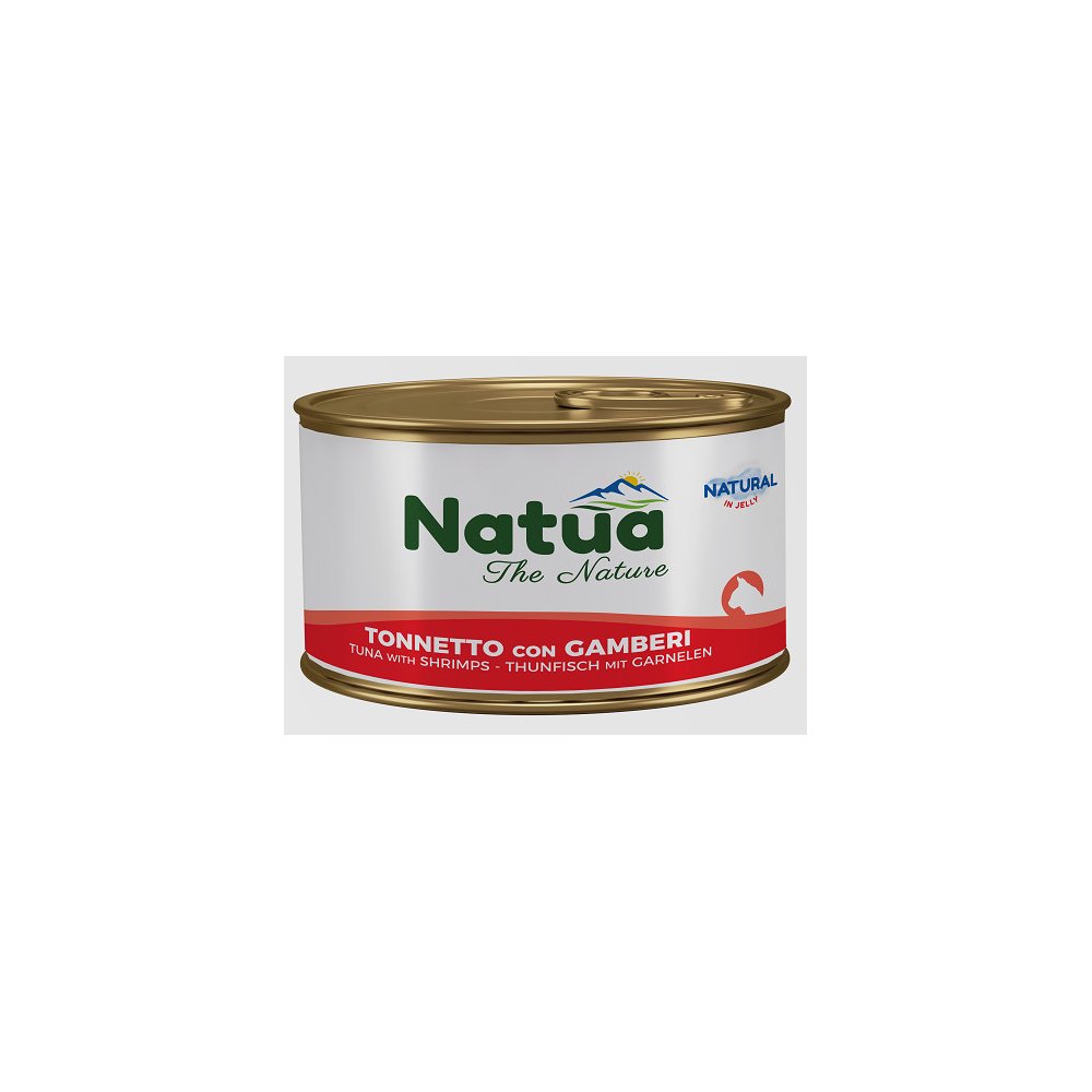 Natua Cat Natural Tonnetto Gamberetti Jelly 85 Lattina Natua Cat Natural Tonnetto Gamberetti Jelly 85 Lattina